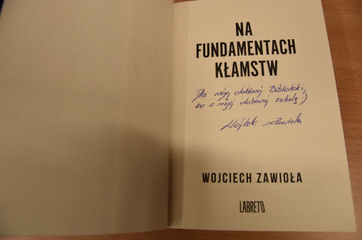 Dedykacja autora.